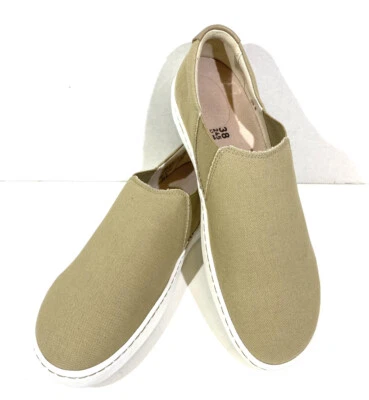 Zapatos informales Birkenstock Barrie para mujer talla 7 (EU38)N calce lona arena sin cordones Foto 1 de 4