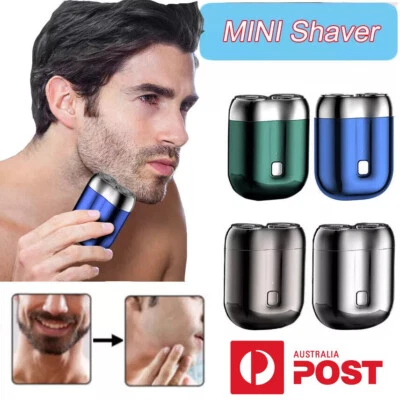 Mini-Shave For Men Electric Shaver Pocket Waterproof Rechargeable Razor Portable - image 1 of 4