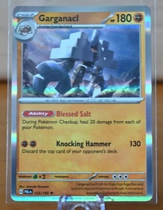 Pokémon TCG: Garganacl - 123/193 - Holo Rare - Paldea Evolved - NM - Picture 1 of 2