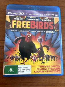 Free Birds Blu-ray 3D & 2D Blu-ray Disc General - Picture 1 of 4