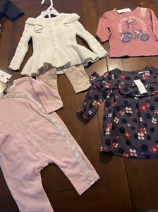 Infant Girls Sz 3-6 Months Clothing Lot of Fall /Winter Clothes Gap Laura Ashley - Picture 1 of 11
