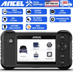 Herramienta de escáner de diagnóstico ANCEL FX3000 Elite OBD2 ABS SRS aceite de transmisión de motor - Imagen 1 de 10
