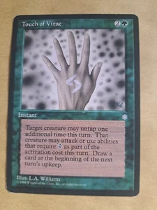 Touch of Vitae - MTG Ice Age ICE Common Good (GD) - Imagen 1 de 2