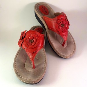 clarks flower sandals