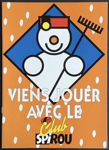 Viens jouer avec le CLUB SPIROU novembre 1996 État neuf - Picture 1 of 5