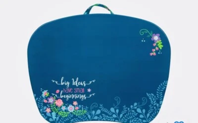 LapGear MyStyle Big Ideas 17" x 13.2" PVC Lap Desk Blue (45311) - Image 1 of 4