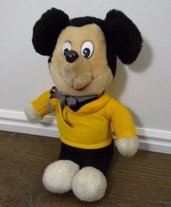 Vintage Knickerbocker Mickey Mouse Plush 16" - Picture 1 of 8