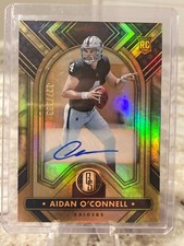 2023 Panini Gold Standard Rookie Autographs Aidan O'Connell 127/199 #101 Raiders