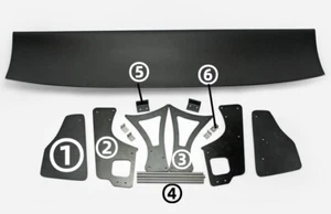 For Nissan GTR R35 CBA DBA LB V2 Style FRP Unpainted V3 GT Wing Spoiler Sets - Picture 1 of 5