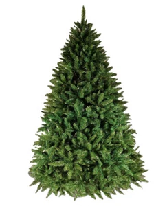 4ft 120cm Christmas Xmas Tree Green Bavarian Hinged 1070 Tips festive Decoration - Picture 1 of 7