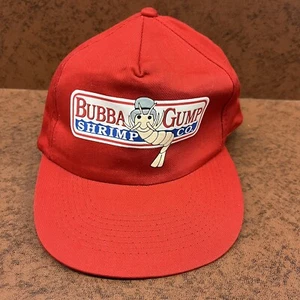 VTG Bubba Gump Shrimp Company Snapback Hat Forrest Gump Movie Promo Vintage Cap - Picture 1 of 4
