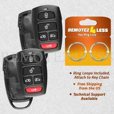 2 Remote For 2006 2007 2008 2009 Hyundai Entourage SV3-100060234 SASge Foto 1 de 4