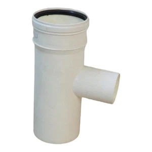 RACCORDO A TEE MF IN PPS PPH Ø 125X80 mm X CALDAIA CONDENSAZIONE - Imagen 1 de 1