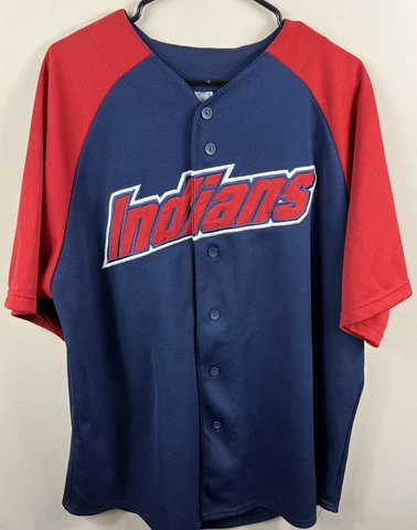 Cleveland Indians Embroidered Jersey XL Off The Bench Brand MLB Vintage 90s Cover