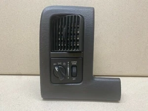 2002-2005 Dodge Ram Left Dash Bezel Vent Headlights Switch Black OEM - Imagen 1 de 3