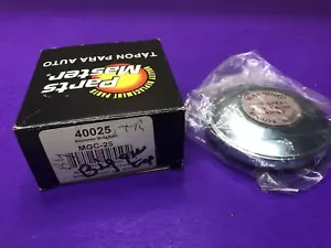 🔥🔥🔥PARTS MASTER RADIATOR CAP 40025 MGC-25 Free Shipping - Picture 1 of 6
