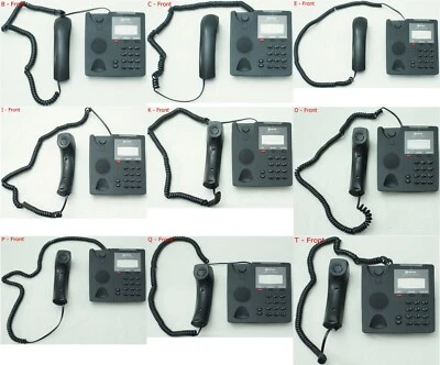 Mitel 5201 IP Phone - Dark Grey - 50002815 - Used/Tested - with Designation Card - Image 1 of 4