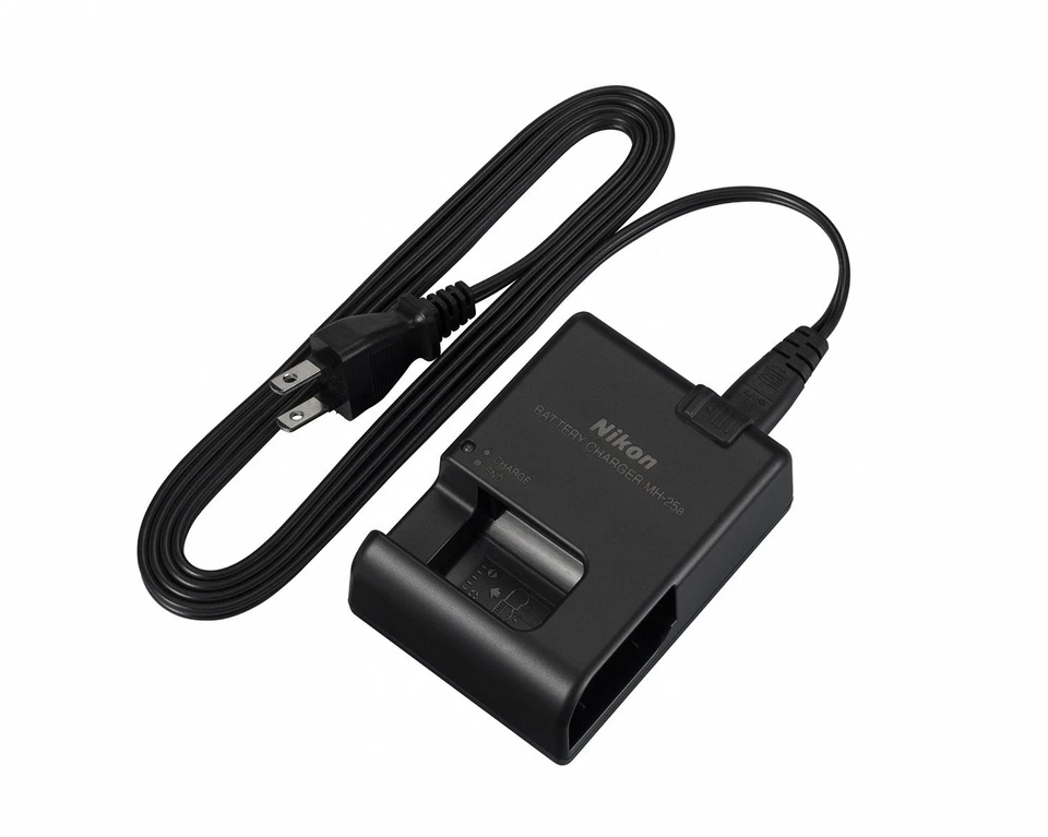 New Nikon Japan Official Battery Charger MH-25a Black - Image 1 of 1