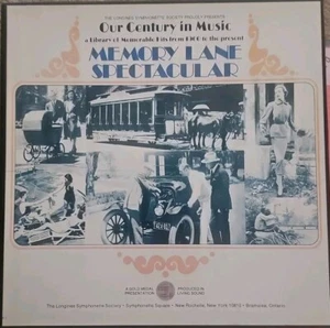The Longines Symphonette - Memory Lane Spectacular 3xLP Vinyl Box Set 1974 VG - Picture 1 of 7
