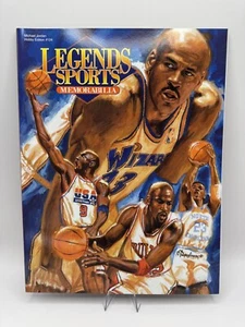 Rivista Legends Sports Memorabilia Michael Jordan #124 - Foto 1 di 2