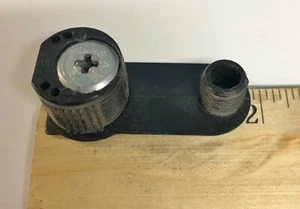 Hafele Connector Housing with dowel Black Plastic Lot of 37  #9730 - Picture 1 of 9