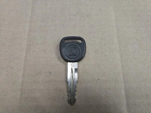 Saturn OEM Factory Black & Chrome Ignition Door Key - Picture 1 of 3