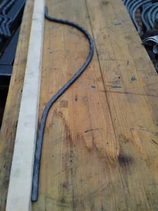 Bauchstab Ballustradenstab - Fenstergitterstab 14 x 14 mm, kantengehämmert - Bild 1 von 3