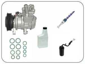 Reman AC Compressor Kit 1999 2000 2001 2002 2003 2004 Jeep Grand Cherokee 4.0L - Picture 1 of 4