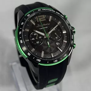Rhythm Earth Saver 401 Green Solar-Powered Chronograph Watch - ES1401R03 - Picture 1 of 4