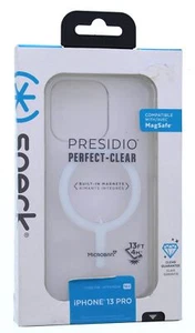 Speck Presidio Perfect-Clear Phone Case for iPhone 13 Pro - Picture 1 of 2