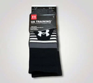 Under Armour UA Training Youth Crew Socks Sz 1-4 - Picture 1 of 1