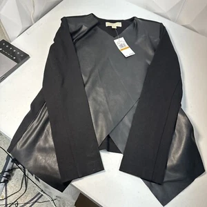 Neu mit Etikett - Sexy Michael Kors schwarzer Halstuch Mantel/Jacke Größe S - Bild 1 von 6