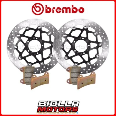 KIT PADS + DISCS BREMBO DUCATI MONSTER EVO ANNIVERSARY 1100 2013 FRONT - Image 1 of 4