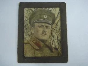 WWI VINTAGE REAL PHOTO OF BULGARIAN MOUNTED OFFICER - Picture 1 of 3
