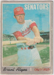 1970 Topps CAN MLB #303 Brant Alyea Washington Senators Twins - Picture 1 of 2