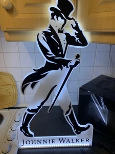 Vintage Johnnie Walker Light Sign - The Striding Man Man Cave Collectors item - Picture 1 of 4
