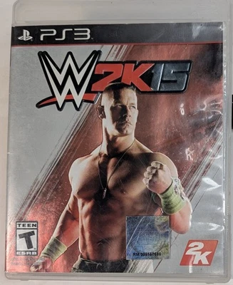 WWE 2K15 Sony PlayStation 3 PS3 Tested and Working no manual - Image 1 of 4