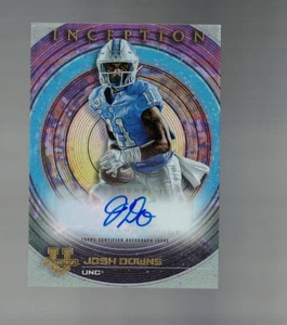 Josh Downs 2022-23 Bowman University Inception Auto - Picture 1 of 2