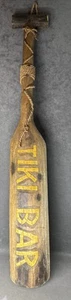 Tiki Bar Themed Hanging Decoration Decor 39”x5.5”x1.5” - Picture 1 of 15