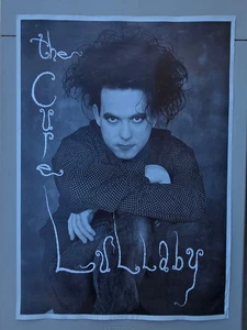 Póster vintage de The Cure Lullaby en buen estado (ver fotos) 35" x 25" - Imagen 1 de 5