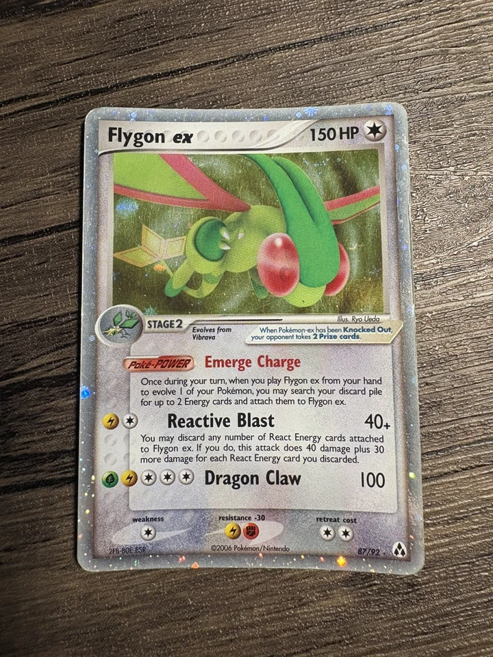2006 POKEMON EX LEGEND MAKER FLYGON EX HOLO TCG - Image 1 of 4