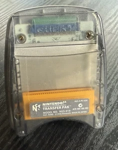 Paquete de paquete de transferencia oficial OEM Nintendo 64 N64 [NUS-019] adaptador Gameboy - Imagen 1 de 4