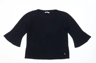Jersey tejido manga acampanada 3/4 negro Brax para mujer talla 16 Foto 1 de 4