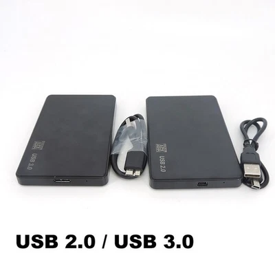 External HD HD Disk Case 2.5 HDD SSD Drive Box 6Gbps 10TB SATA to USB2.0/3.0 - Image 1 of 4