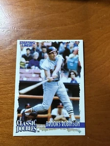 BROOKS ROBINSON 1997 KENNER STARTAUFSTELLUNG KARTE CLASSIC DOUBLES - ORIOLES - Bild 1 von 2