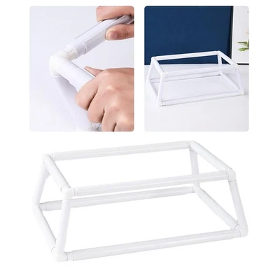 Embroidery Frame Lap Stand DIY Art Crafts Hands Frees Tool Cross Stitch Rack - Image 1 of 4