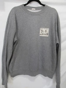 BRANDY MELVILLE John Galt "Bring the Noize" graues Sweatshirt mit Rundhalsausschnitt Einheitsgröße - Bild 1 von 5