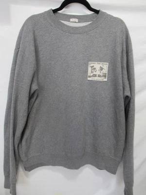 Sudadera BRANDY MELVILLE John Galt "Bring the Noize" Gris Cuello Redondo Talla Única Foto 1 de 4