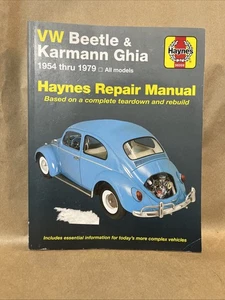 VW Beetle & Karmann Ghia 1954 through 1979 All Models - Picture 1 of 2