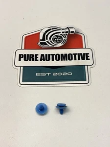 2003-2007 Infiniti G35 Coupe 350Z Exterior A Pillar Clip Retainer Pair OEM - Picture 1 of 5